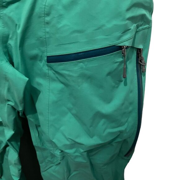 Scott Bibs Ski Pants GTX Womens Size 4 6 EU M Gore-Tex Green Snowboard Outdoor - Picture 4 of 15